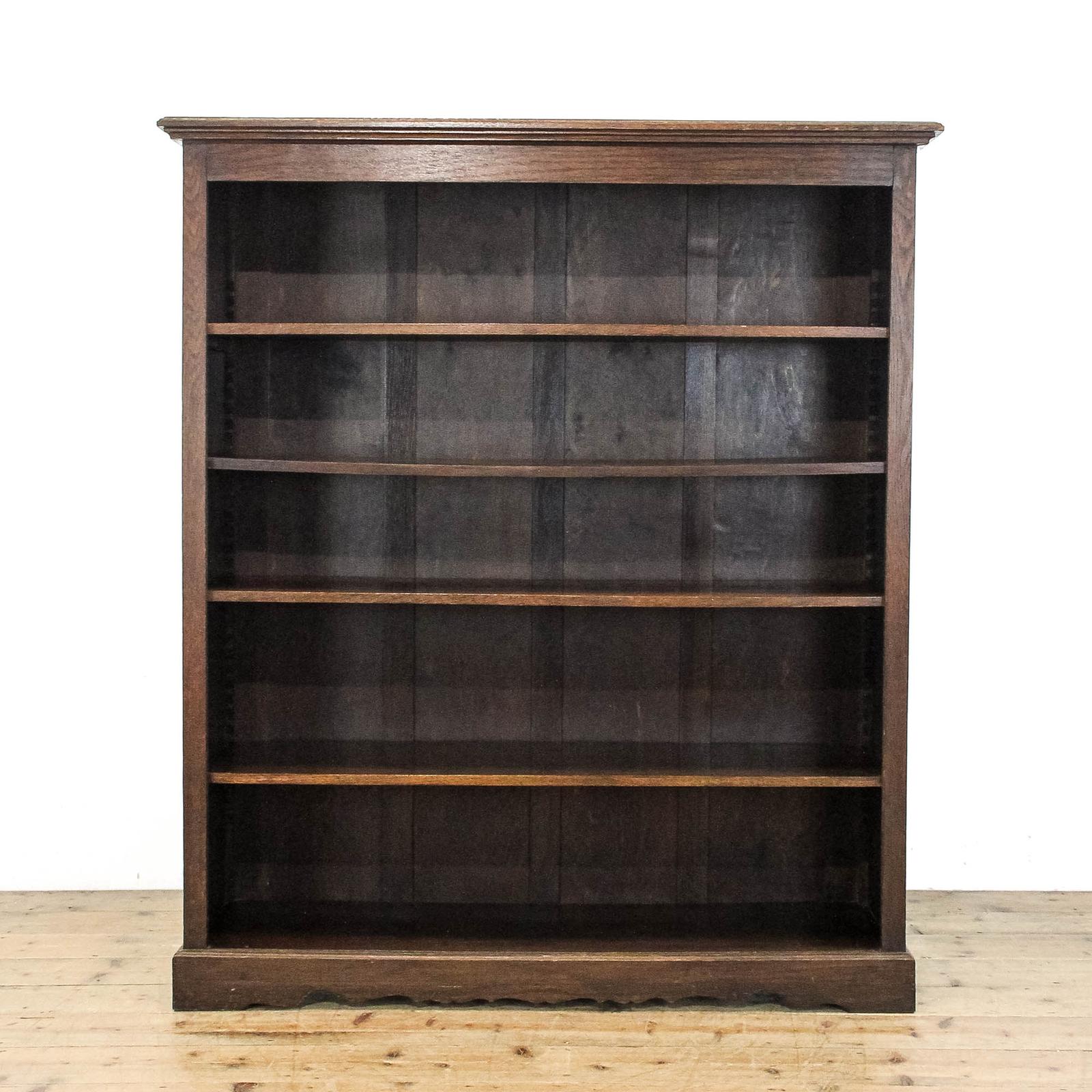 Antique Oak Open Bookcase (1 of 11) Antique Oak Open Bookcase (1 of 11)