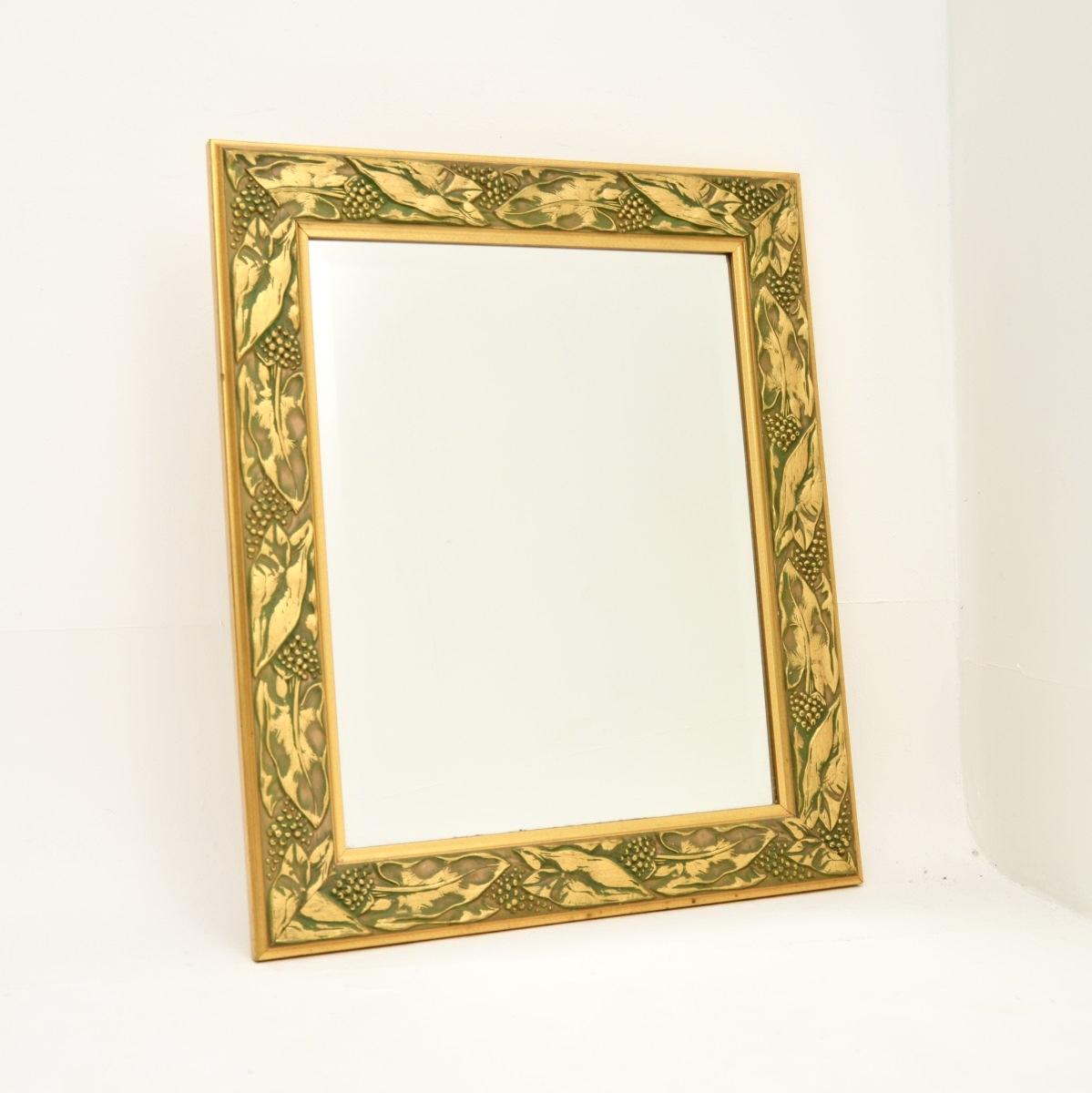 Art Nouveau Style Mirror 1960s (1 of 5)