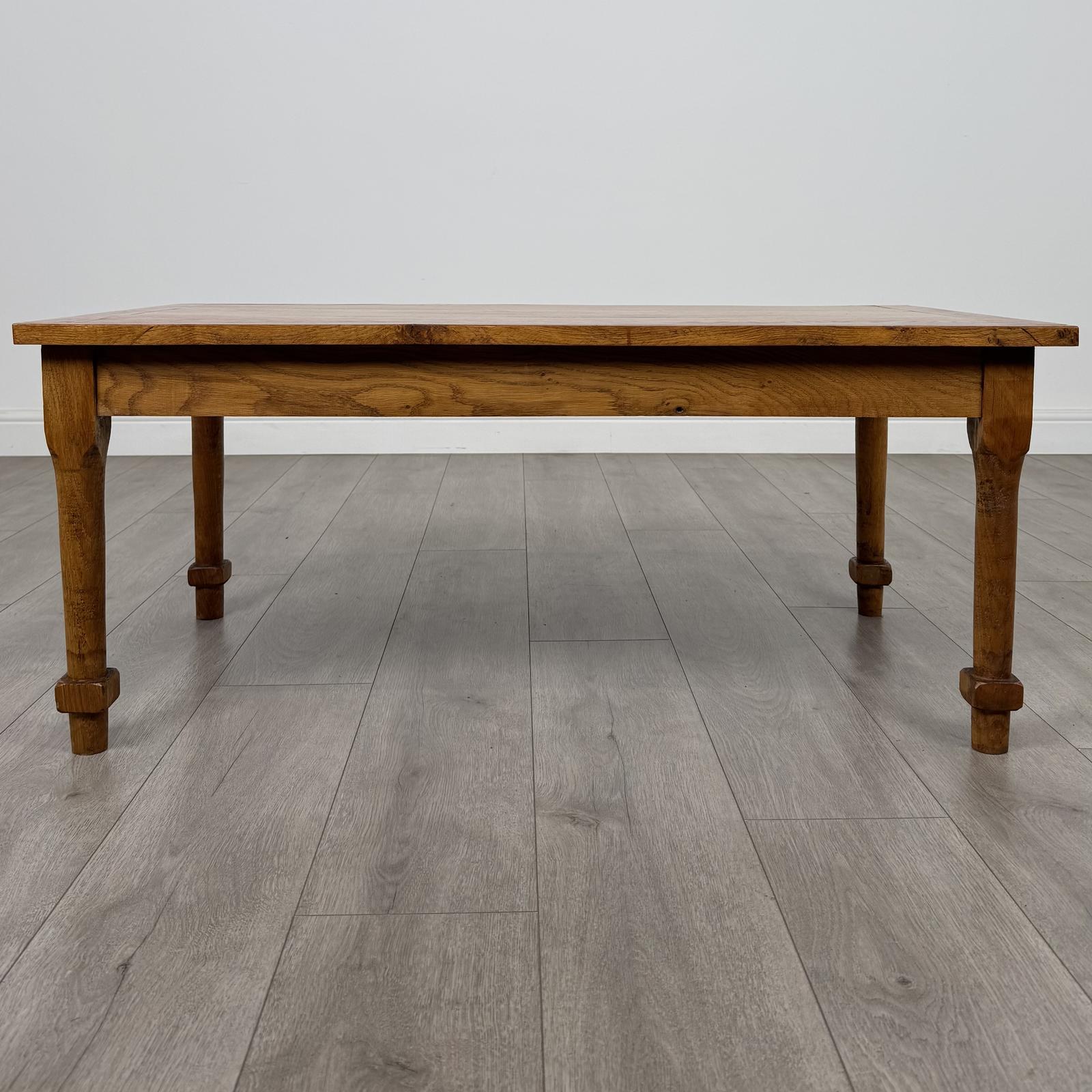 Antique 20th Century Good Quality Golden Oak Coffee Table (1 of 9) Antique 20th Century Good Quality Golden Oak Coffee Table (1 of 9)