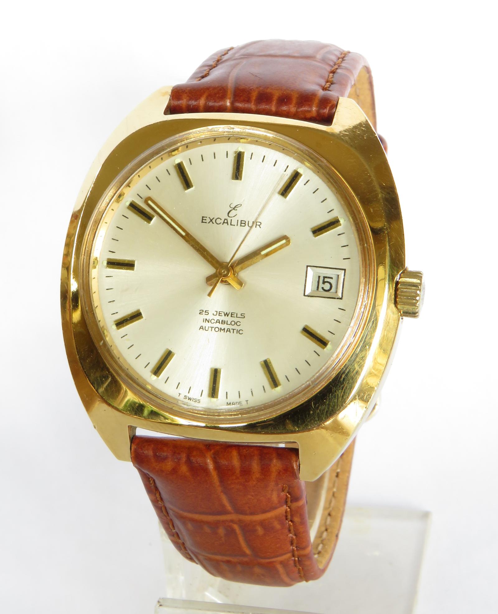 Gents 1970s Excalibur Wrist Watch