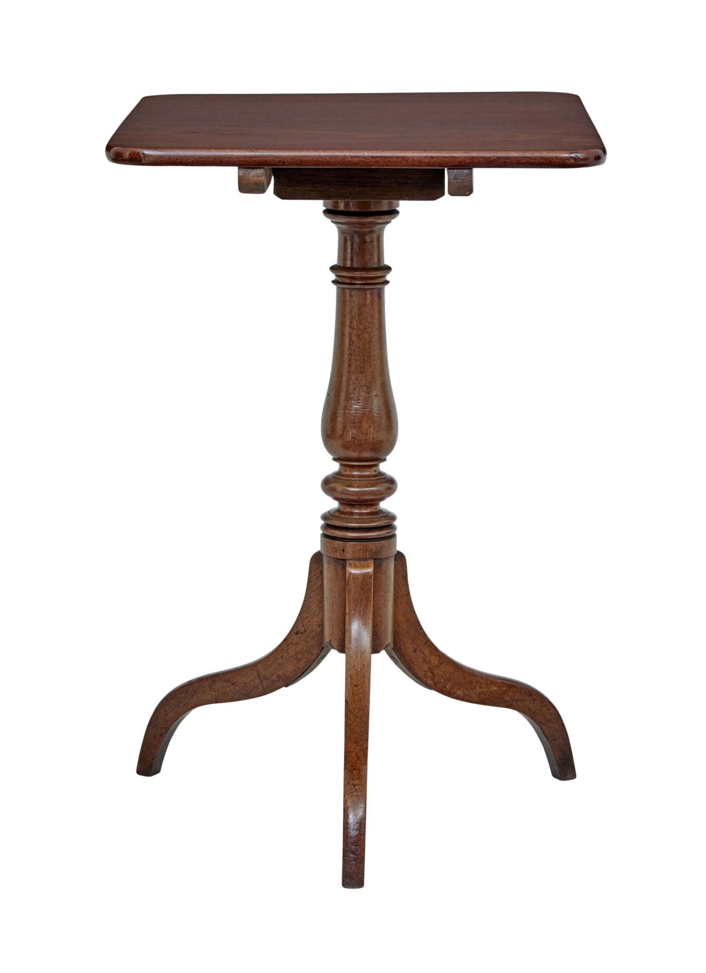 Early 19th Century Tilt Top Occasional Table (1 of 9)