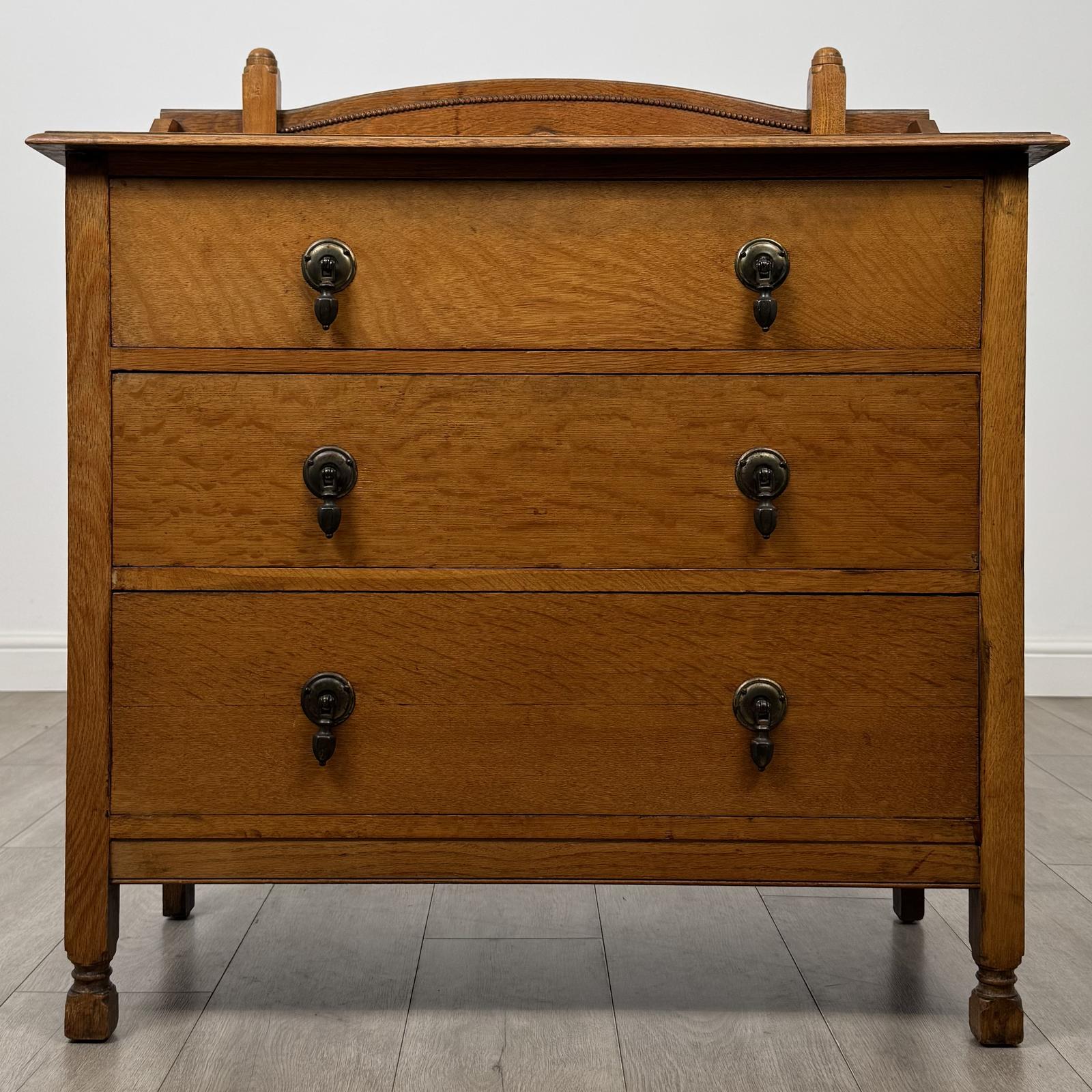 Antique 20th Century Edwardian Chest Of Drawers In Oak (1 of 11) Antique 20th Century Edwardian Chest Of Drawers In Oak (1 of 11)