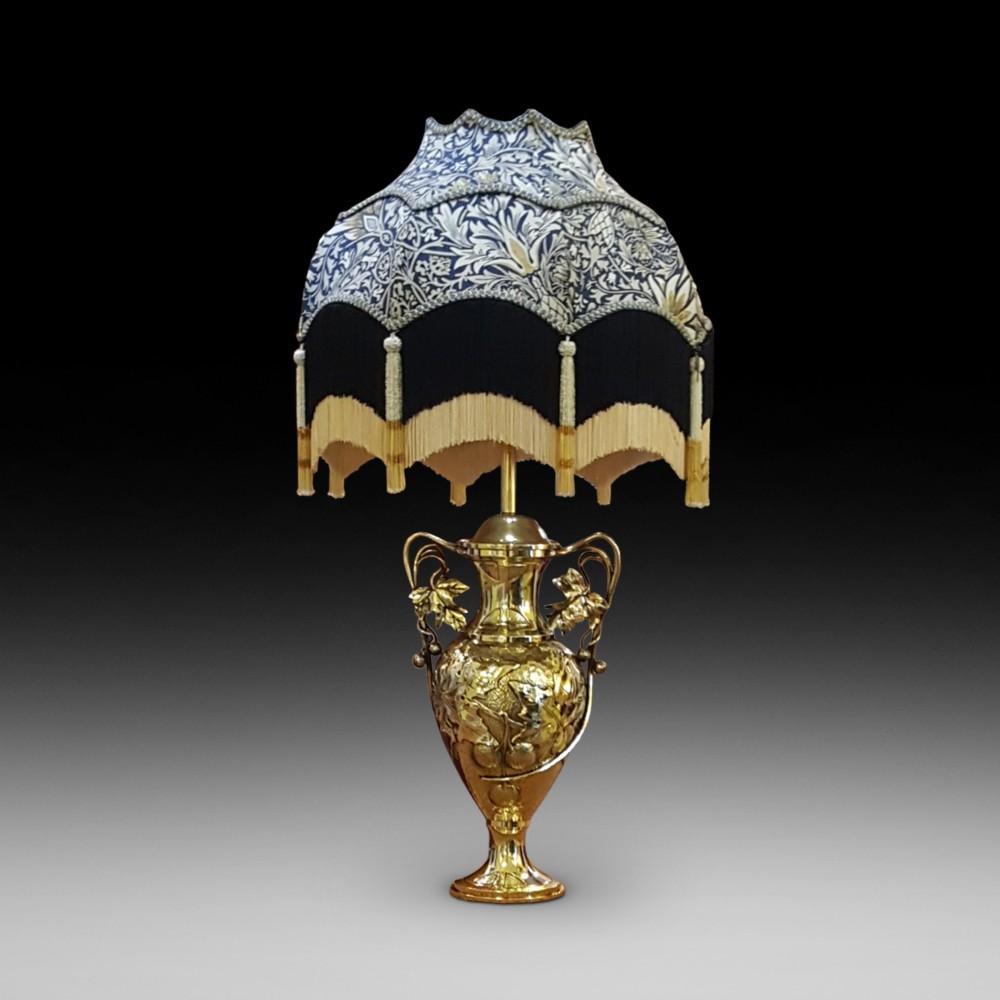 Continental Art Nouveau Vase Lamp (1 of 7) Continental Art Nouveau Vase Lamp (1 of 7)