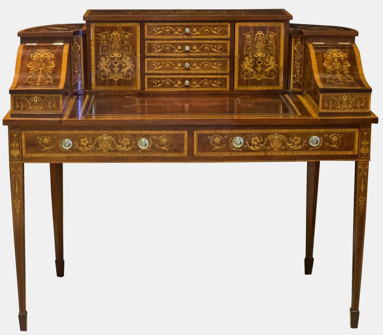 Sheraton Revival Carlton House Desk (1 of 1) Sheraton Revival Carlton House Desk (1 of 1)