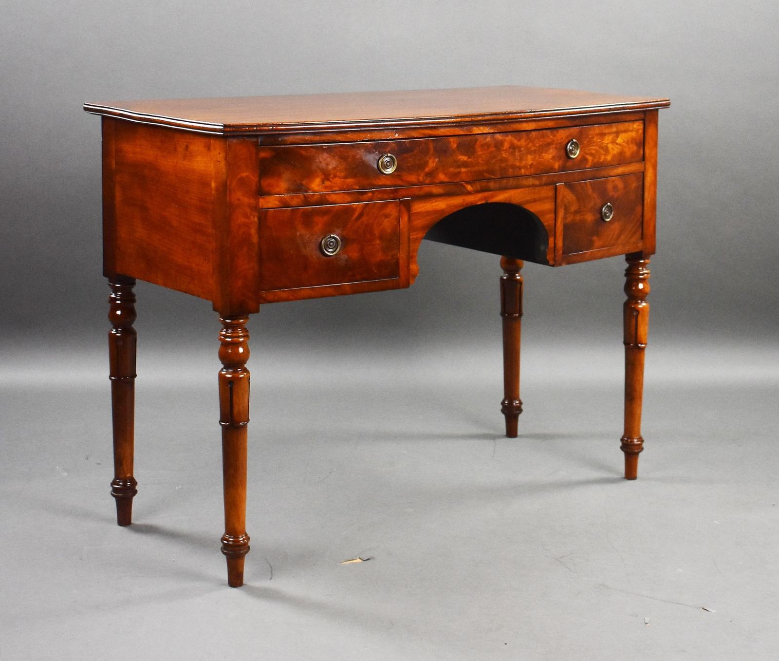 William IV Flame Mahogany Sideboard (1 of 8)