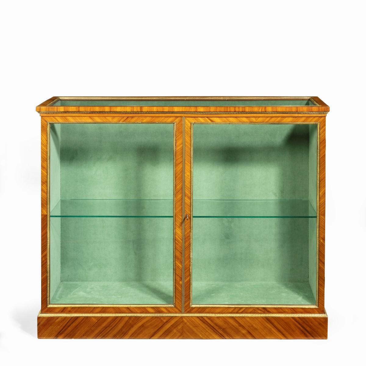Victorian Kingwood Display Cabinet in French Taste (1 of 7)