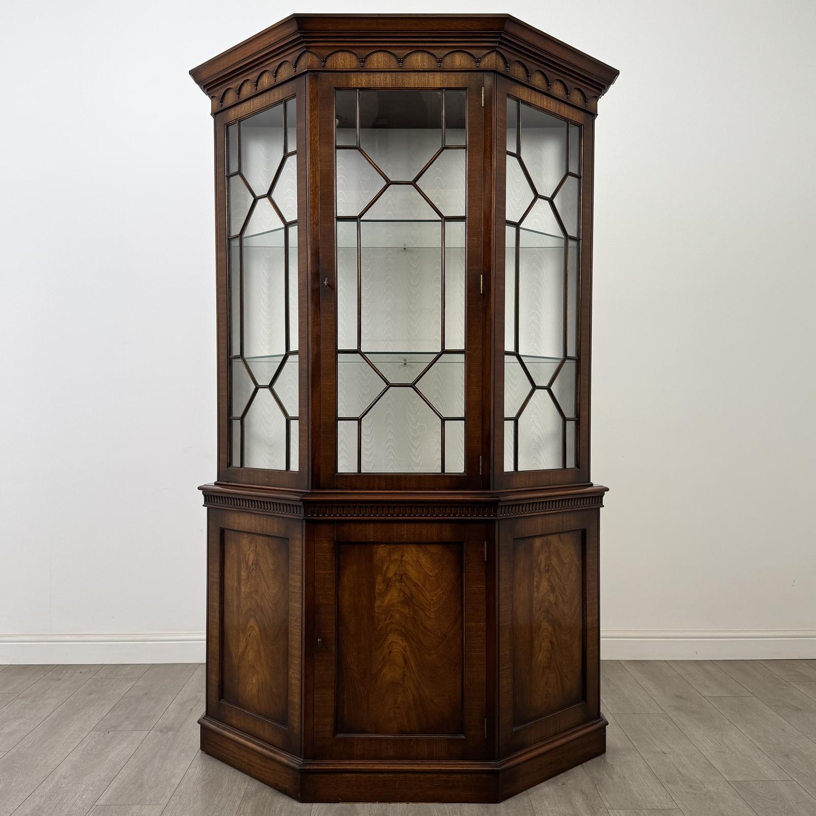 Antique 20th Century Unusual Display Cabinet In Mahogany (1 of 10) Antique 20th Century Unusual Display Cabinet In Mahogany (1 of 10)