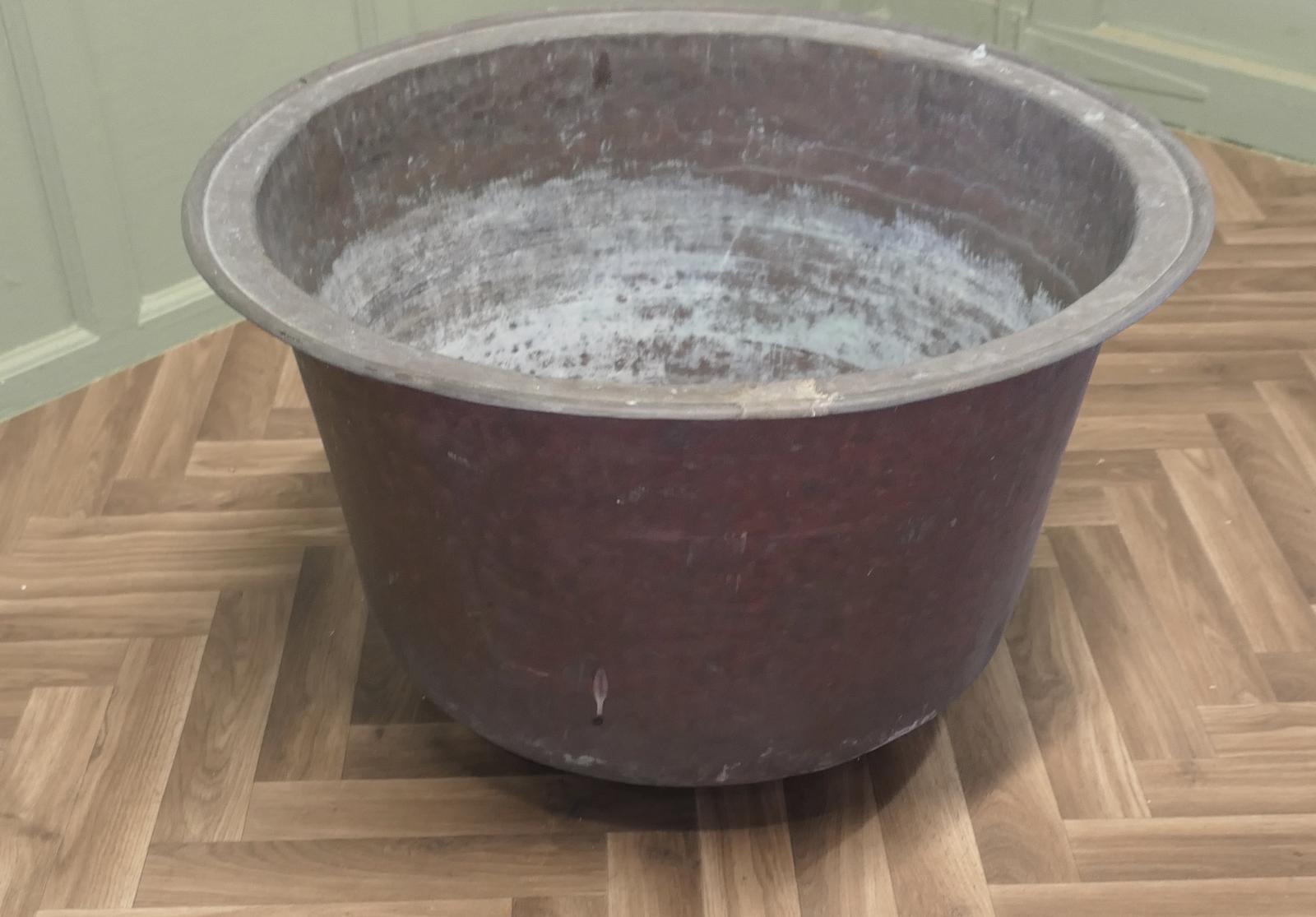 19th Century Antique Copper Cauldron (1 of 5)