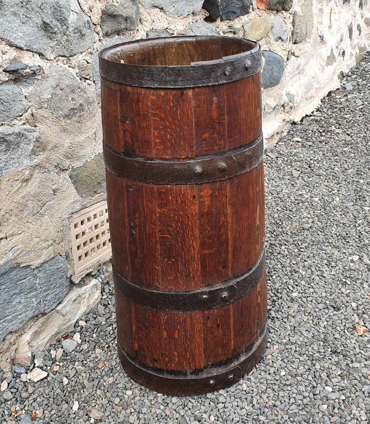 19th Century Coopered Oak Stick Stand (1 of 5) 19th Century Coopered Oak Stick Stand (1 of 5)