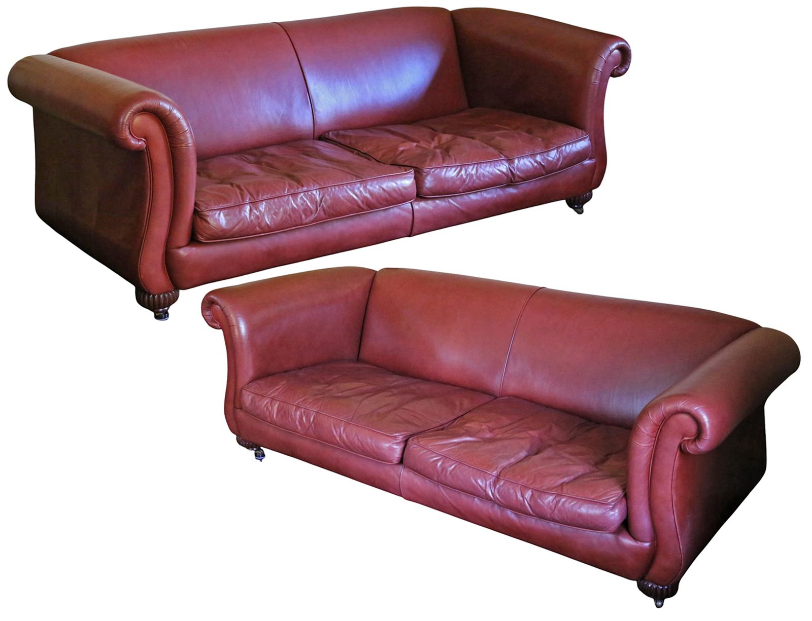 Leather Settee - main image