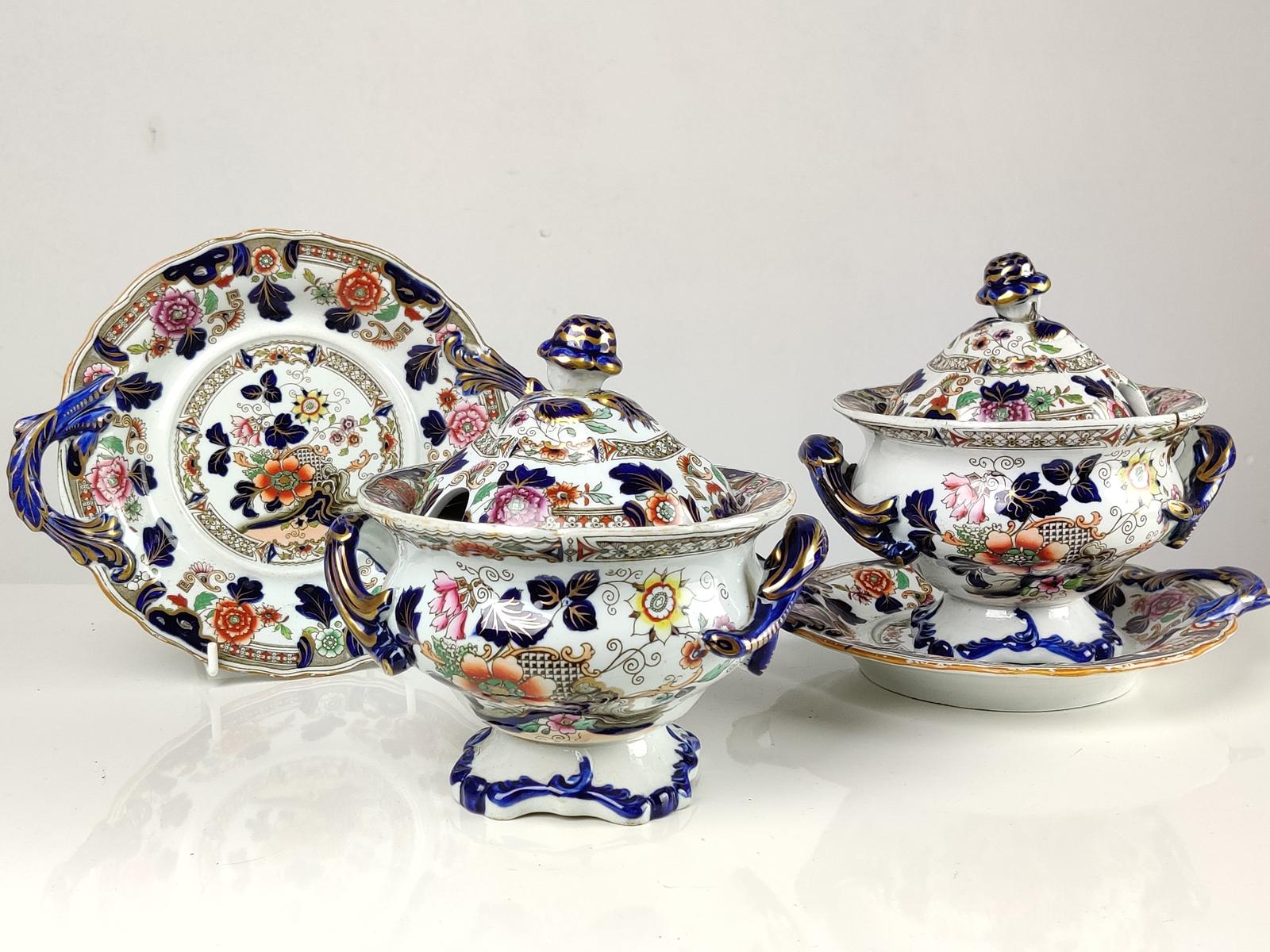 Ironstone China Sauce Tureens (1 of 15)