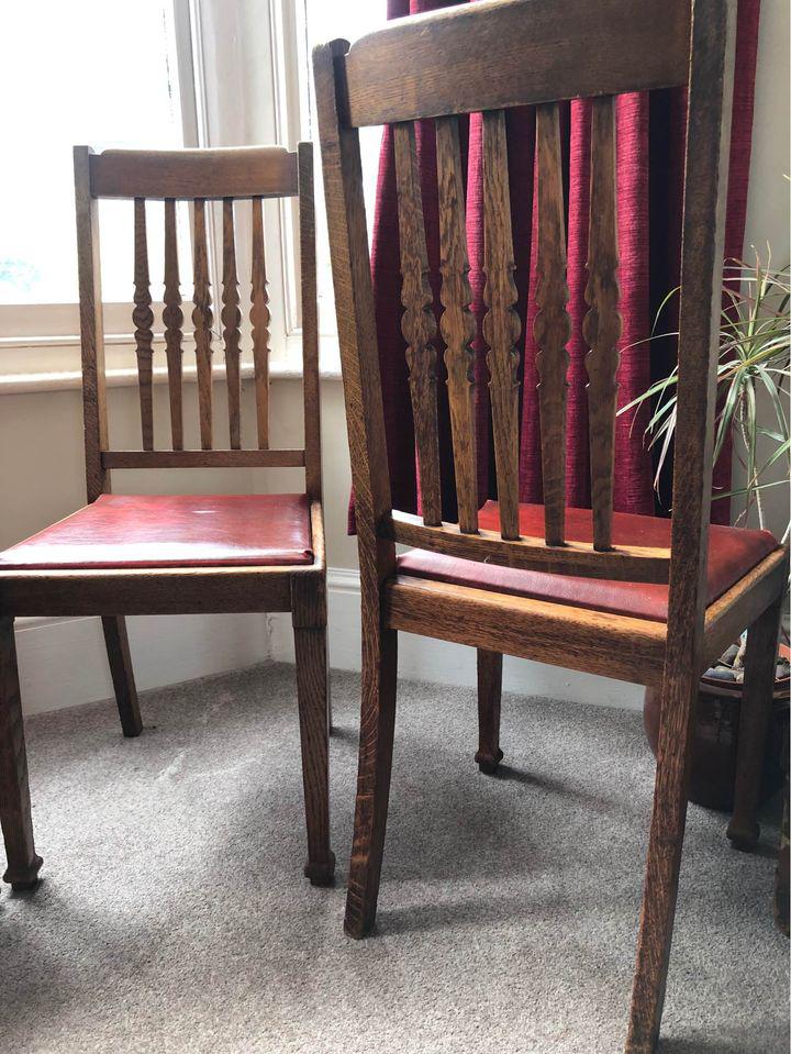 Set of Ten Arts & Crafts Chairs (1 of 1)