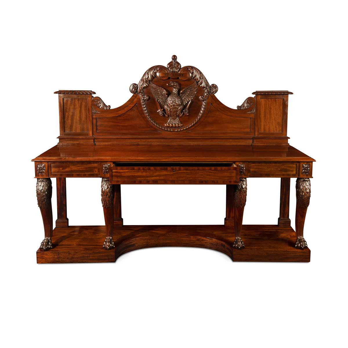 Large & Impressive George IV Mahogany Serving Table (1 of 12) Large & Impressive George IV Mahogany Serving Table (1 of 12)