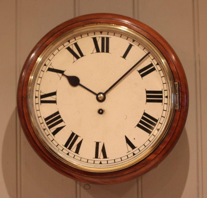 Edwardian Mahogany Fusee Dial Clock (1 of 13) Edwardian Mahogany Fusee Dial Clock (1 of 13)