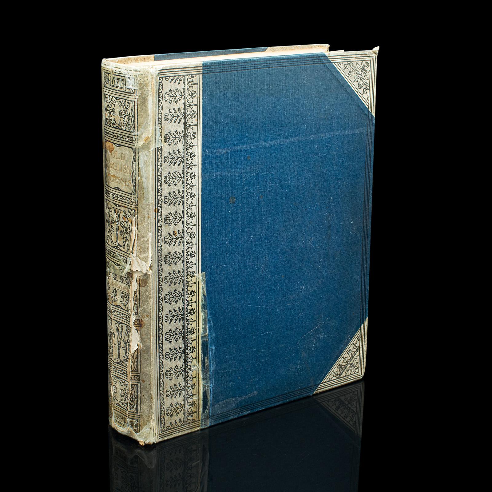 Antique Reference Book, Old English Glasses, Hartshorne, History, Victorian (1 of 12)