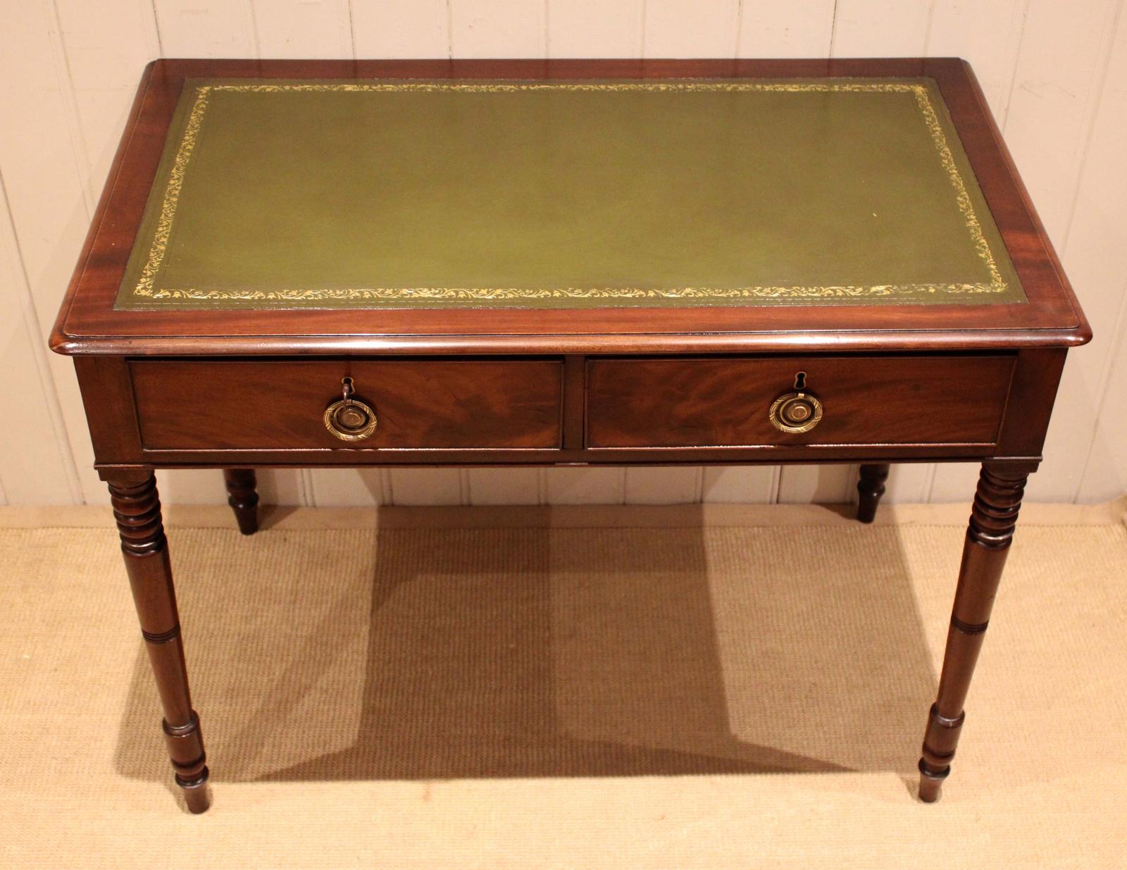 Early 19th Century Mahogany Writing Table (1 of 11) Early 19th Century Mahogany Writing Table (1 of 11)