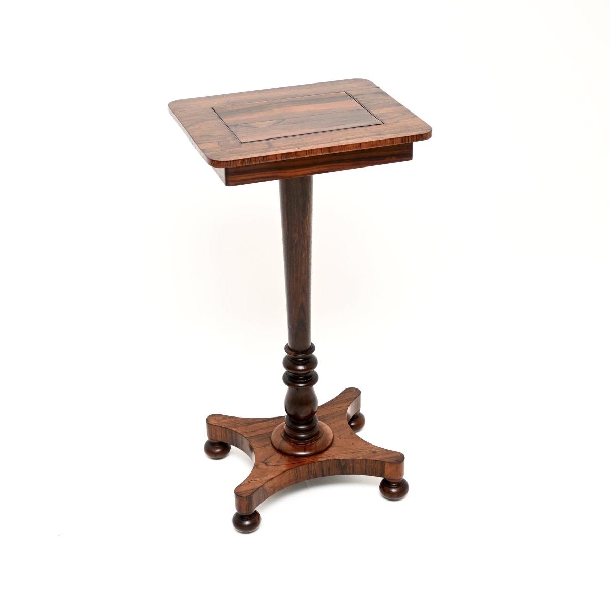 Antique William IV Rosewood Side Table (1 of 7) Antique William IV Rosewood Side Table (1 of 7)