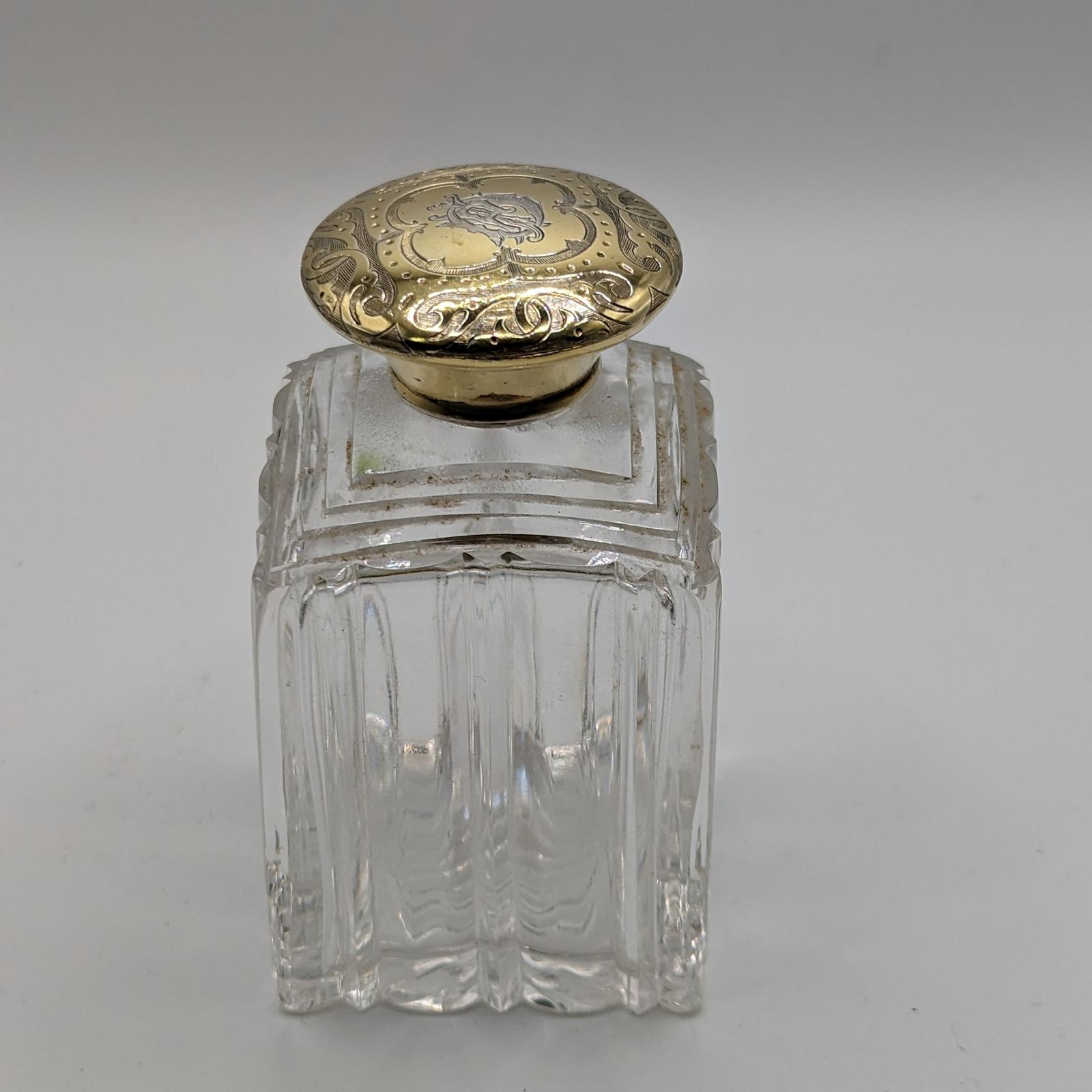 Silver Gilt Scent Bottle, John Harris, London 1864 (1 of 7) Silver Gilt Scent Bottle, John Harris, London 1864 (1 of 7)