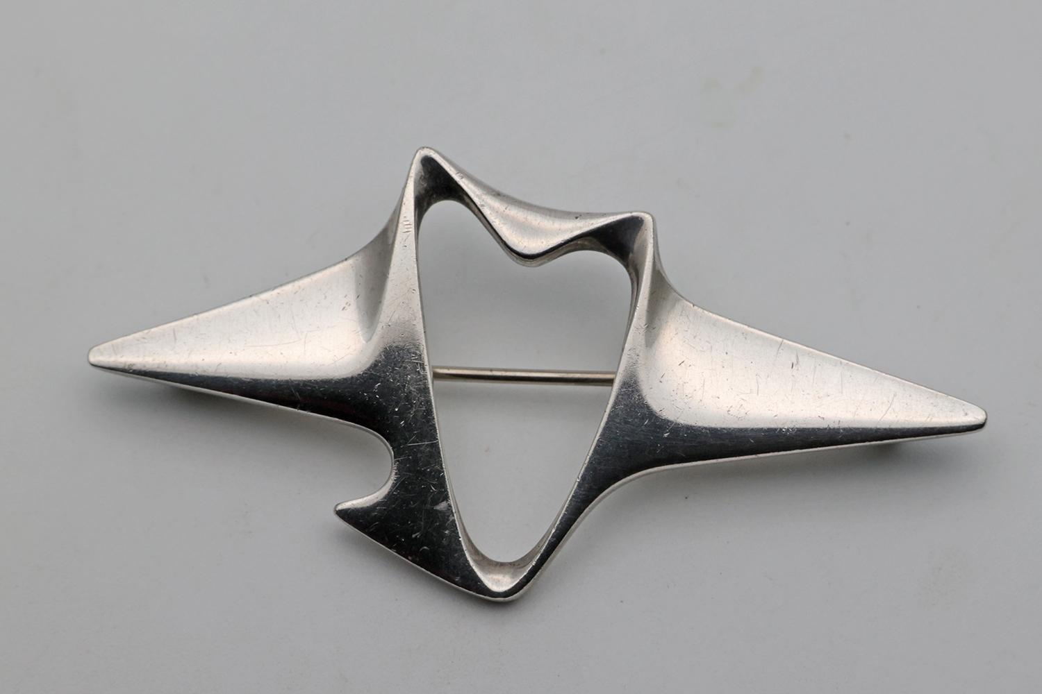 Abstract Brooch, Henning Koppel for Georg Jensen (1 of 2) Abstract Brooch, Henning Koppel for Georg Jensen (1 of 2)