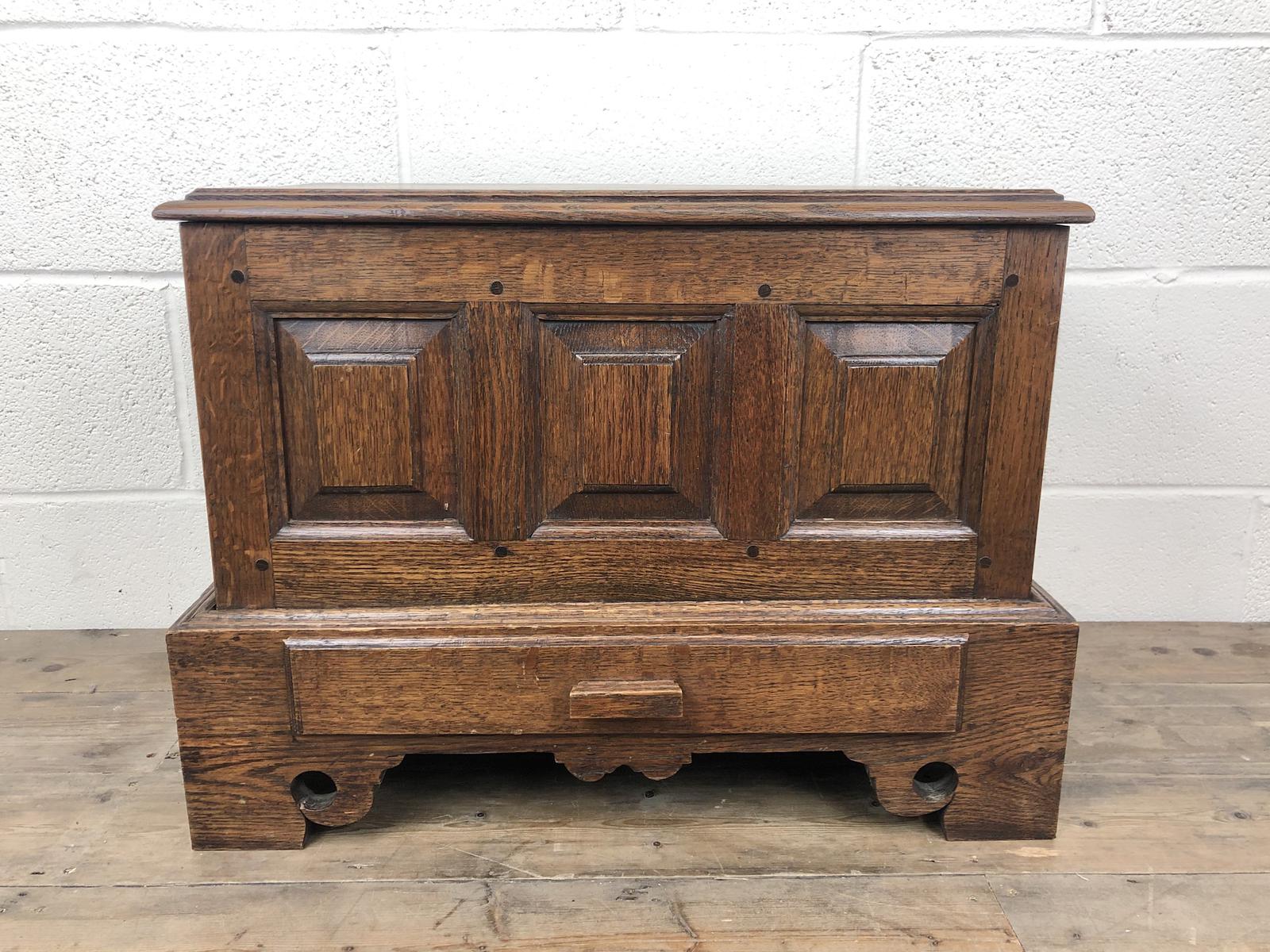 18th Century Style Welsh Oak Coffer Bach Chest (1 of 9) 18th Century Style Welsh Oak Coffer Bach Chest (1 of 9)