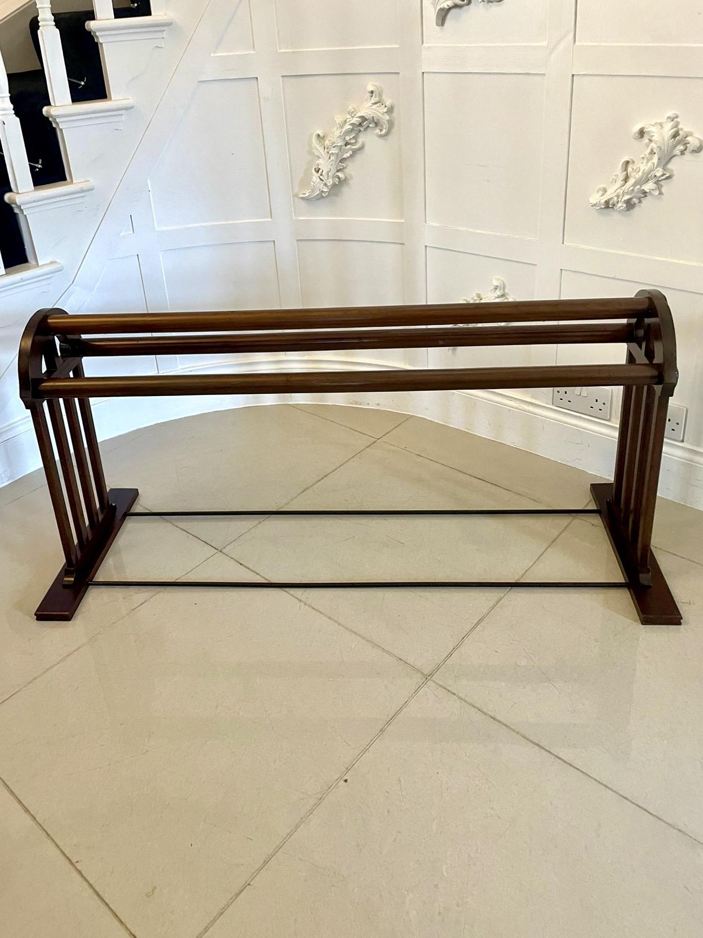 Unusual Antique Victorian Quality Mahogany Saddle Stand / Rack (1 of 6) Unusual Antique Victorian Quality Mahogany Saddle Stand / Rack (1 of 6)