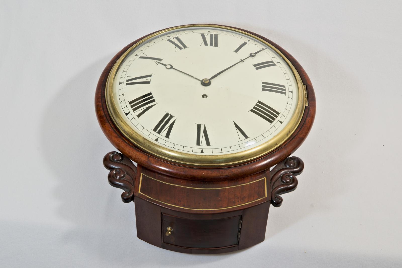 Outstanding Fusee Wall Clock (1 of 10) Outstanding Fusee Wall Clock (1 of 10)