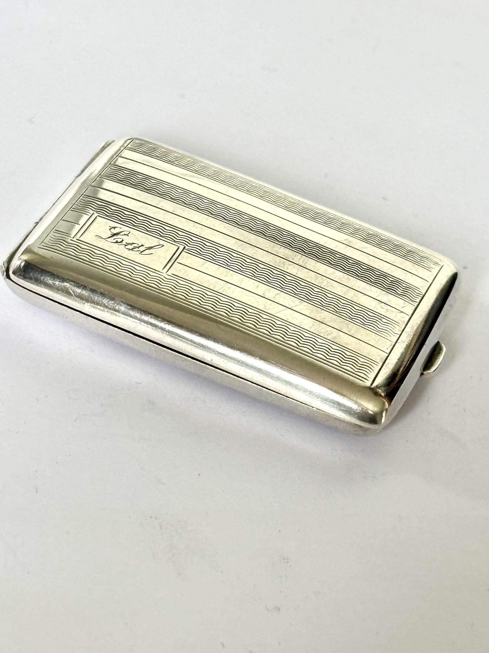 Antique Silver George V Matchbook Box Vesta Case ROBERT PRINGLE Birmingham 1929 (1 of 8) Antique Silver George V Matchbook Box Vesta Case ROBERT PRINGLE Birmingham 1929 (1 of 8)