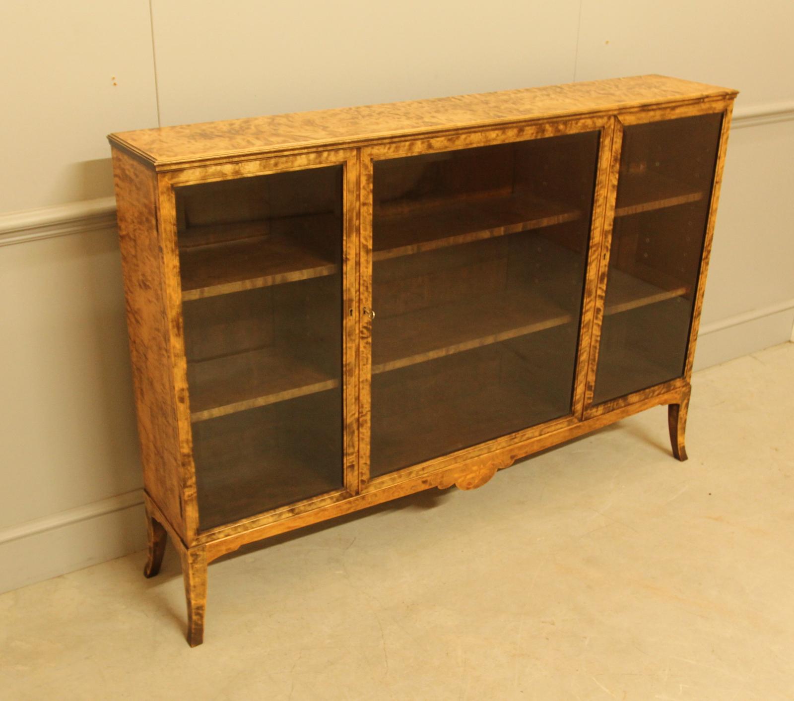 Early 20th Century Swedish Birch Bookcase (1 of 11)