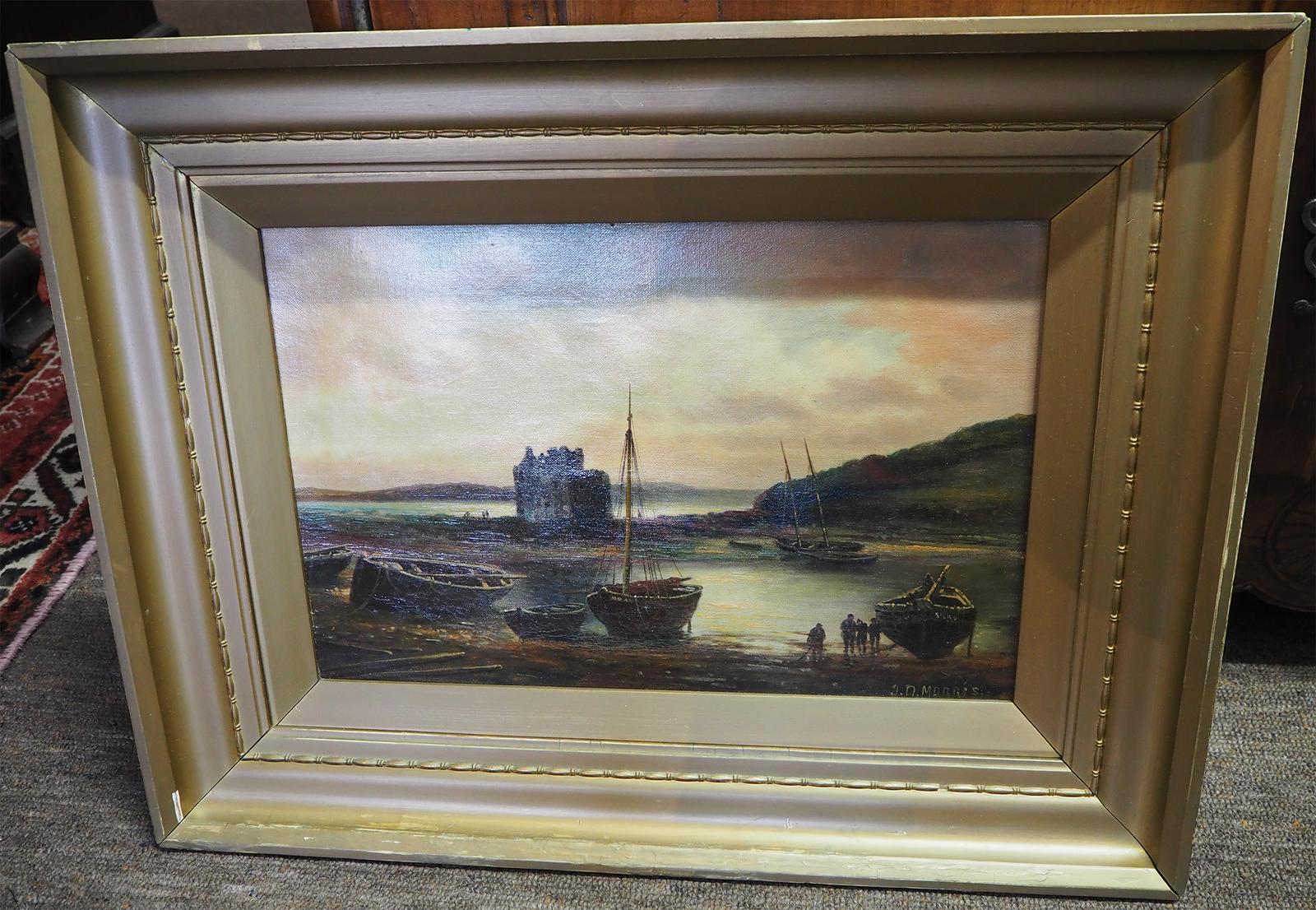 Victorian Scottish Oil on Canvass Painting (1 of 5) Victorian Scottish Oil on Canvass Painting (1 of 5)