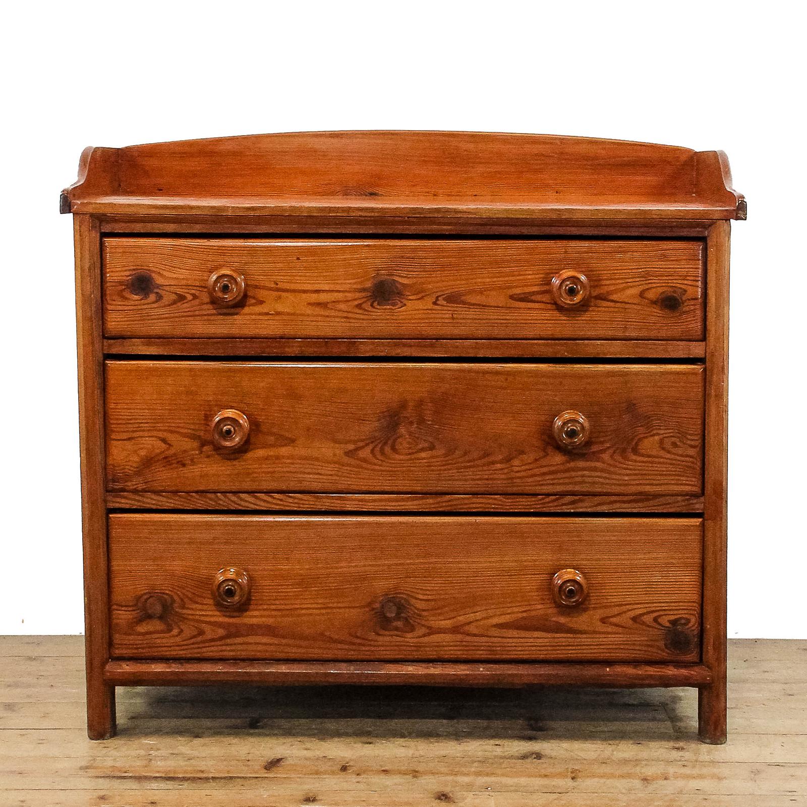 Antique 19th Century Pine Chest of Drawers (1 of 9)