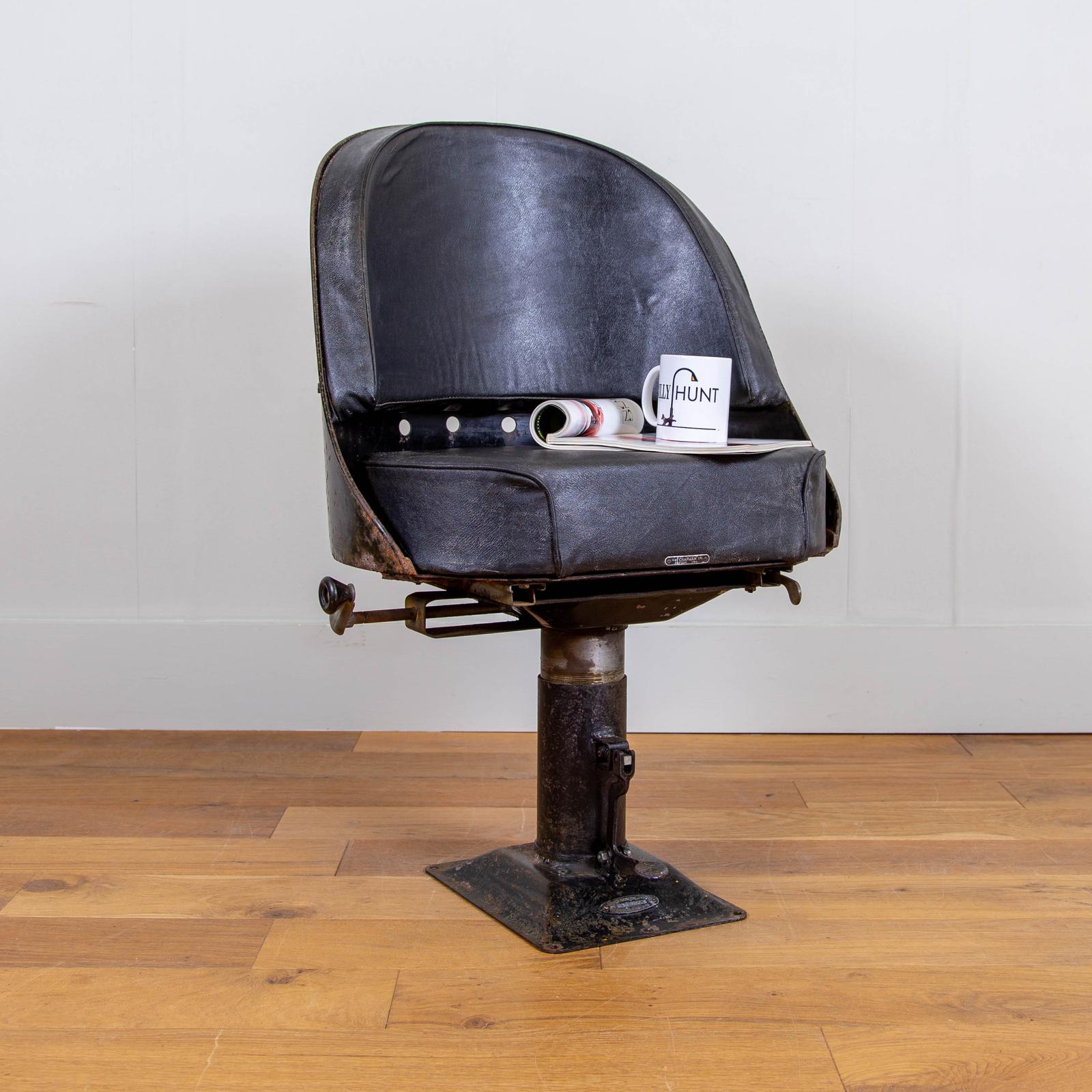 Vintage Industrial 1940s Lorry Bus Seat / Chair by Chapman of London (1 of 13) Vintage Industrial 1940s Lorry Bus Seat / Chair by Chapman of London (1 of 13)