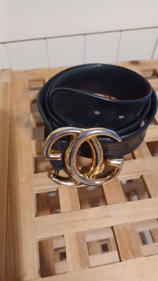 Gucci Crocodile Blue Leather Belt (1 of 4)