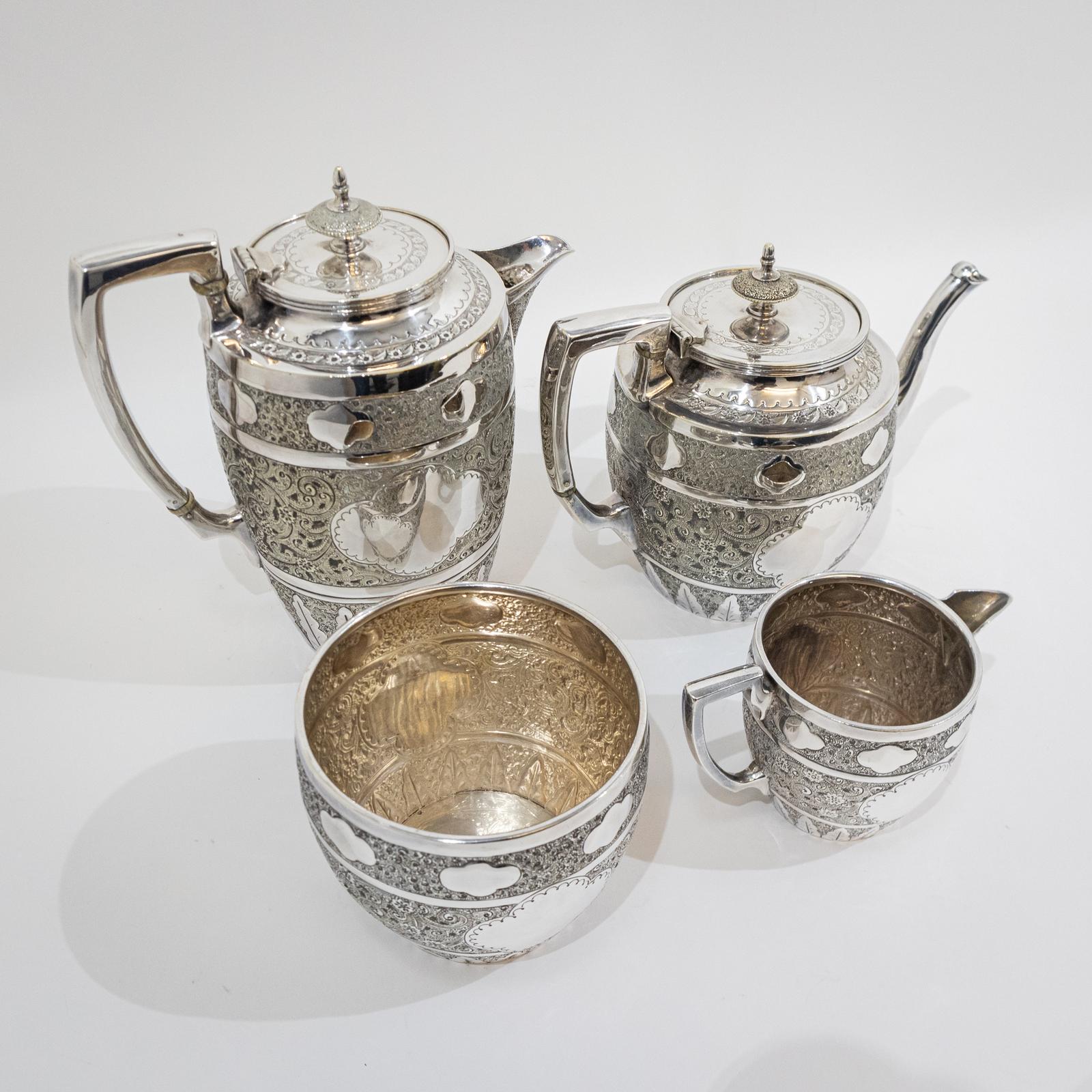 Electro Plate Four Piece Teaset (1 of 8)