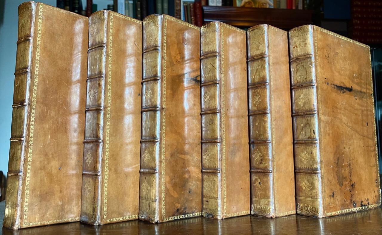 1813 Plutarch's Lives by J & W Langhorne 6 Leather Volumes (1 of 3) 1813 Plutarch's Lives by J & W Langhorne 6 Leather Volumes (1 of 3)