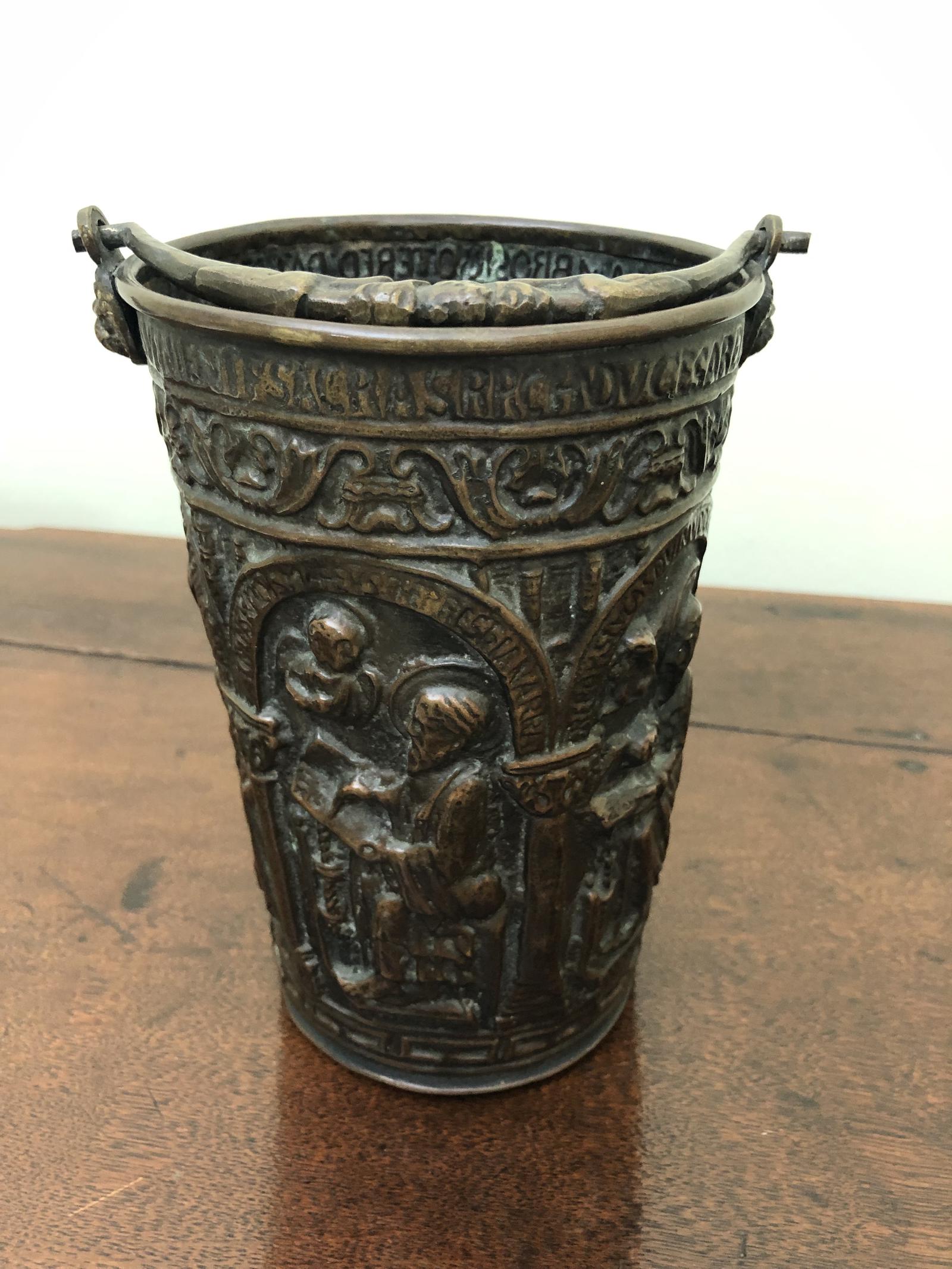 Italian Antiquarians Brown Patinated Vessel - Mid 19th Century (1 of 3) Italian Antiquarians Brown Patinated Vessel - Mid 19th Century (1 of 3)