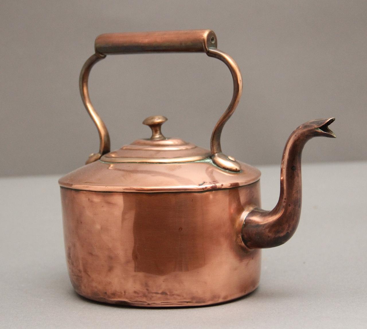 19th Century Copper Kettle (1 of 7) 19th Century Copper Kettle (1 of 7)