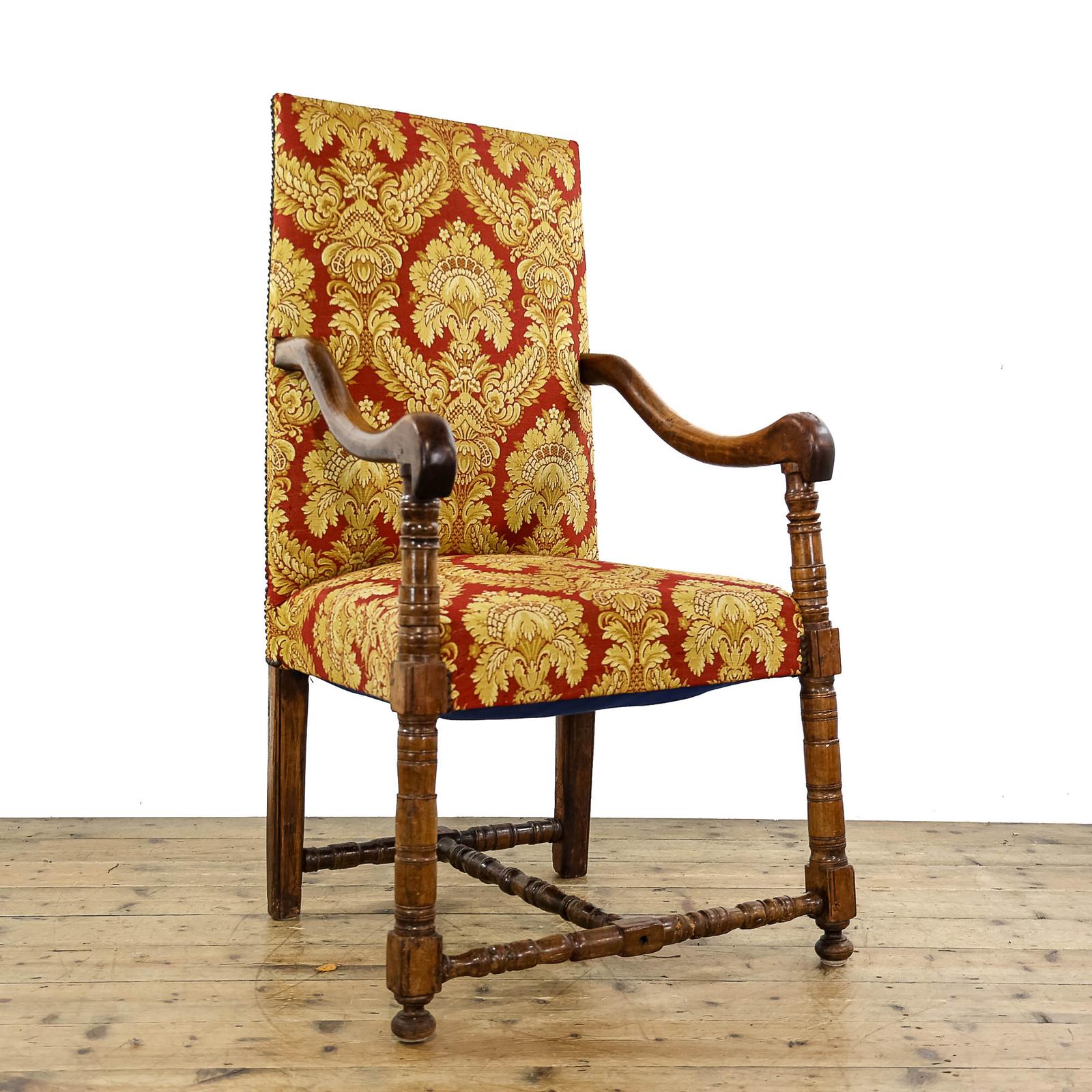 Antique 19th Century Walnut Armchair (1 of 10) Antique 19th Century Walnut Armchair (1 of 10)