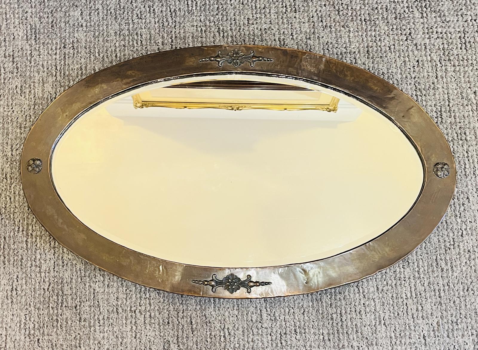 Arts & Crafts Copper Mirror (1 of 8) Arts & Crafts Copper Mirror (1 of 8)