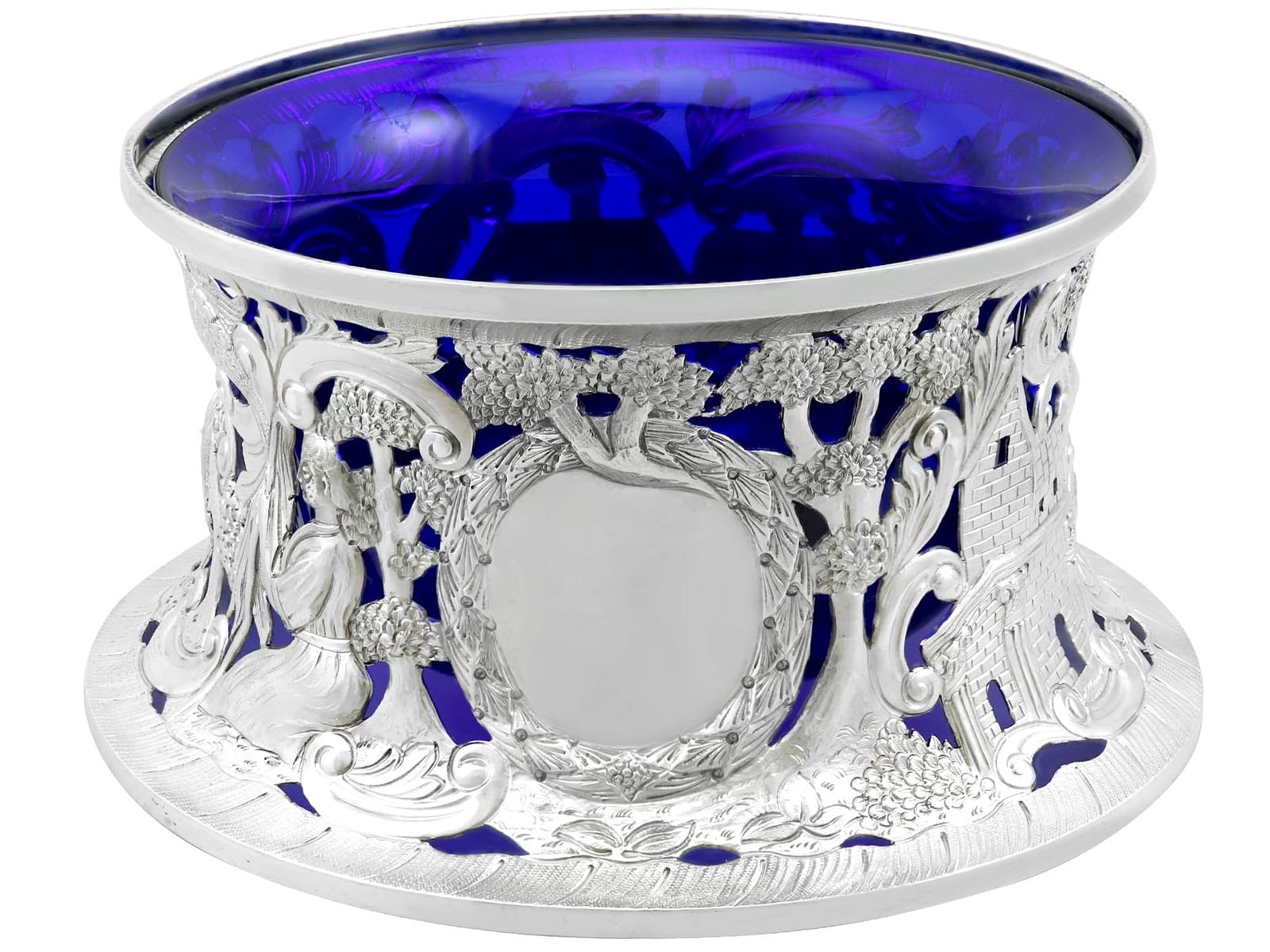 Irish Sterling Silver Potato Ring / Dish Ring 1932 (1 of 9)