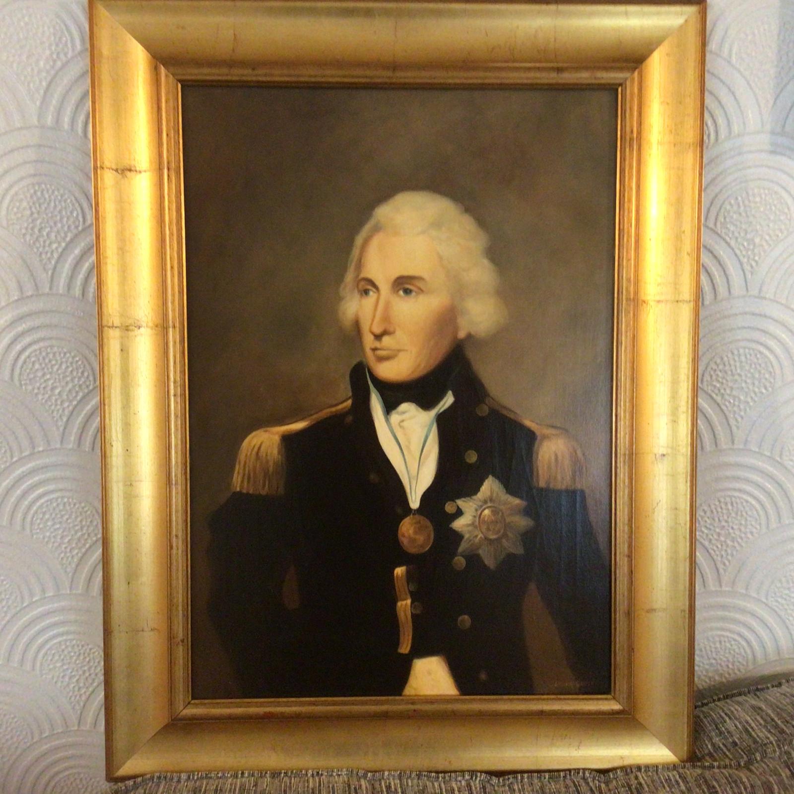 Lord Nelson Admiral of the Fleet Oil Portrait Painting on Canvas (1 of 8)