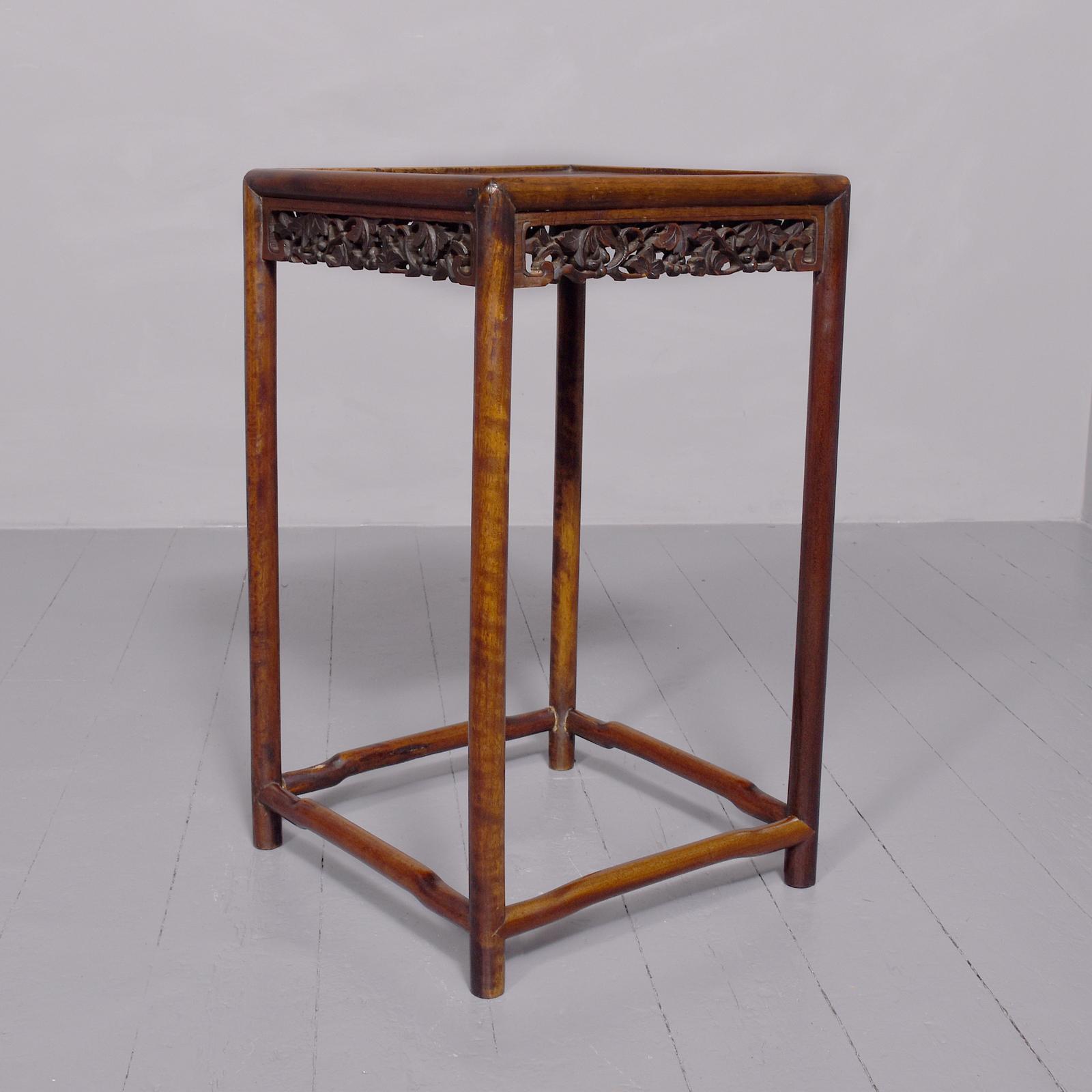 Large Qing Period Chinese Hongmu Occasional Table (1 of 5)