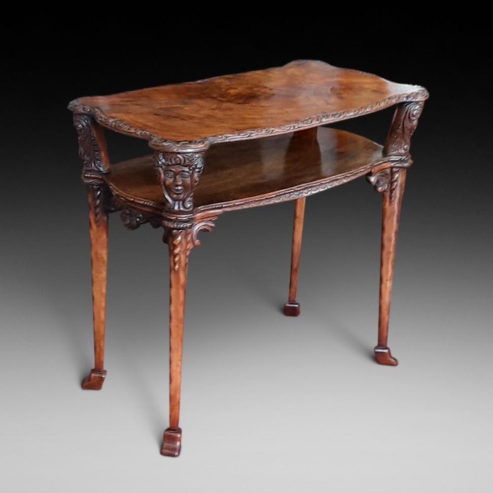 Late 19th Century Italian Walnut Occasional Table (1 of 5)