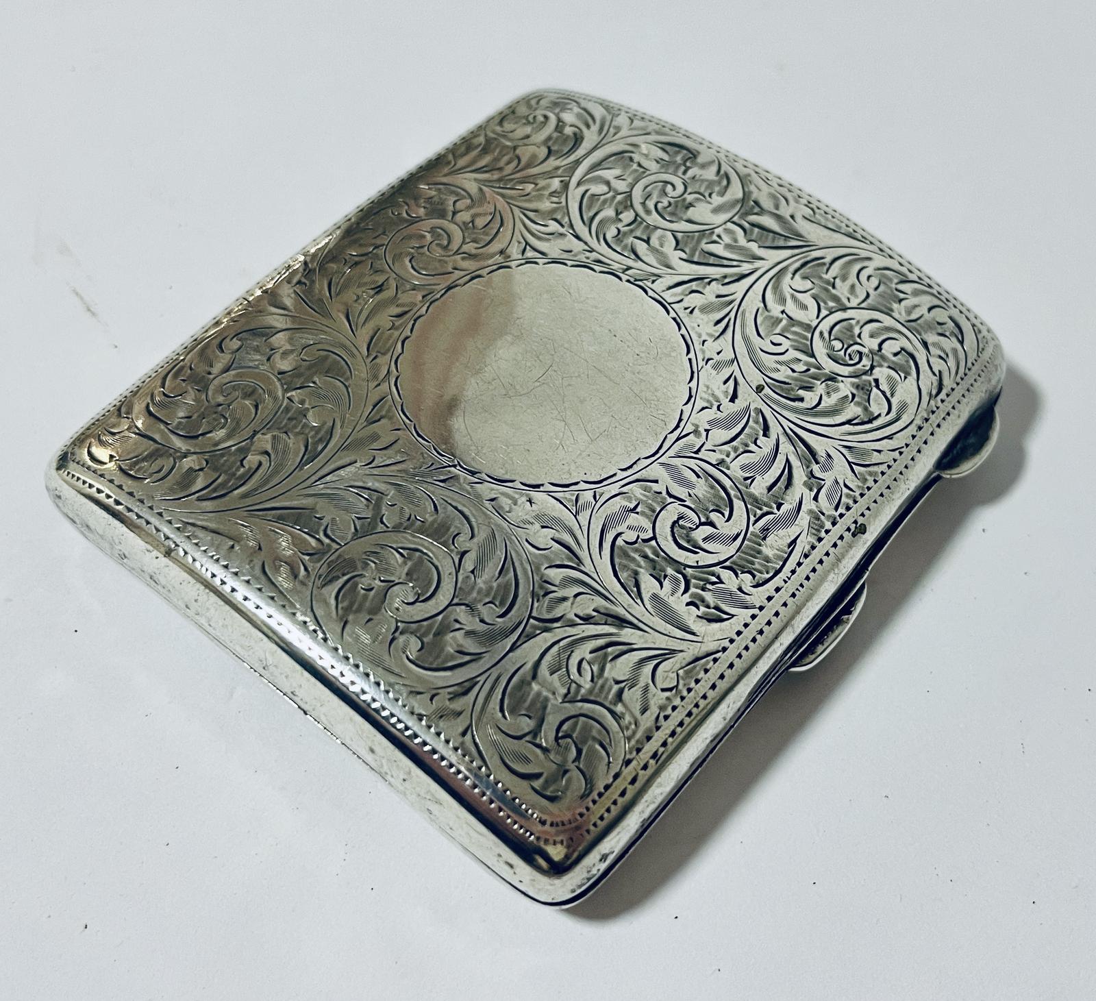 Antique Silver Cigarette Case (1 of 10)