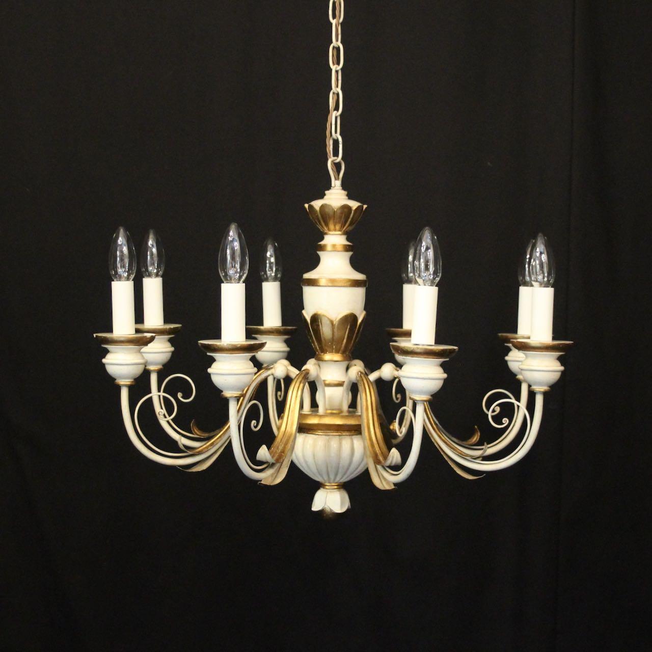 Florentine 8 Light Polychrome Chandelier (1 of 10)