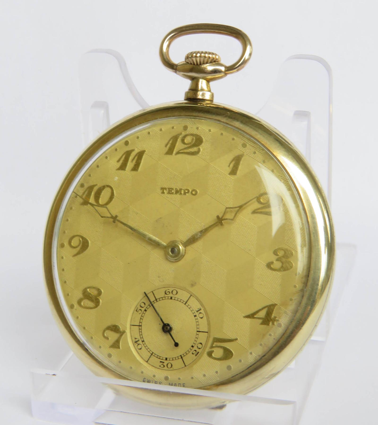 Pocket Watch : 1930s Tempo Pocket Watch (1 of 4)