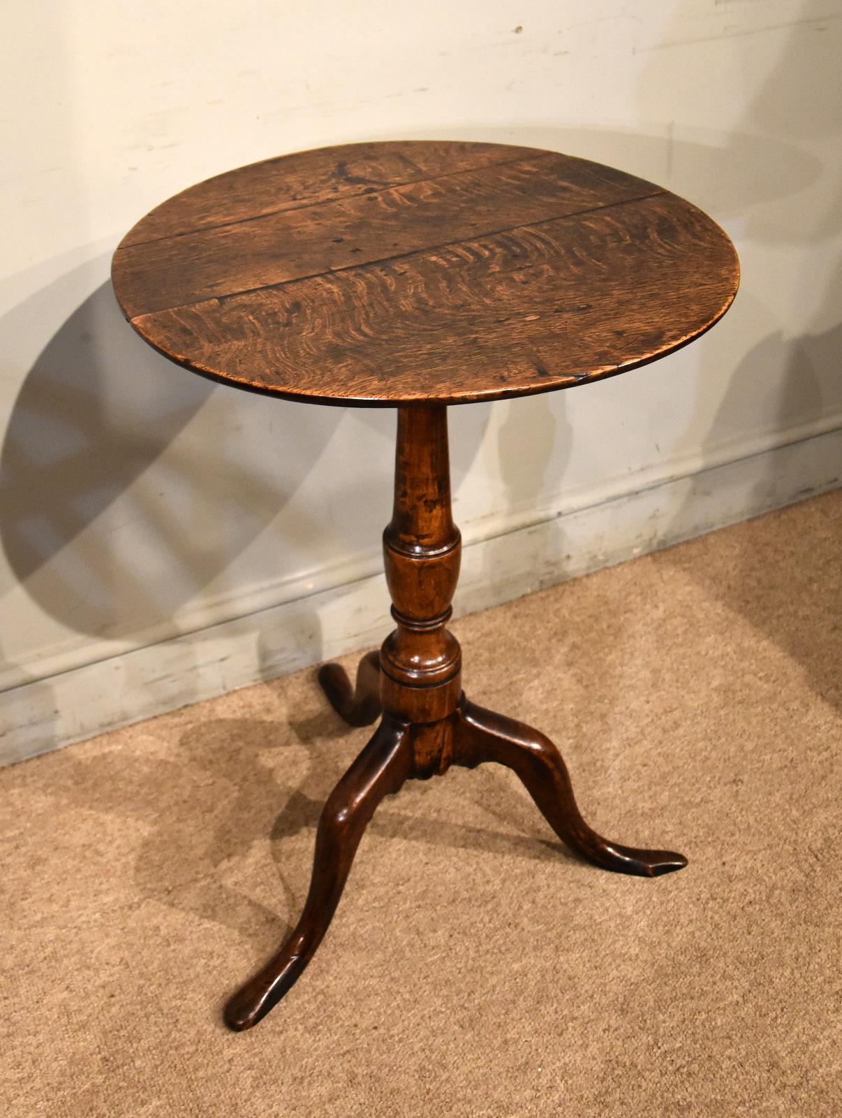 George III Oak Tripod Table (1 of 5) George III Oak Tripod Table (1 of 5)