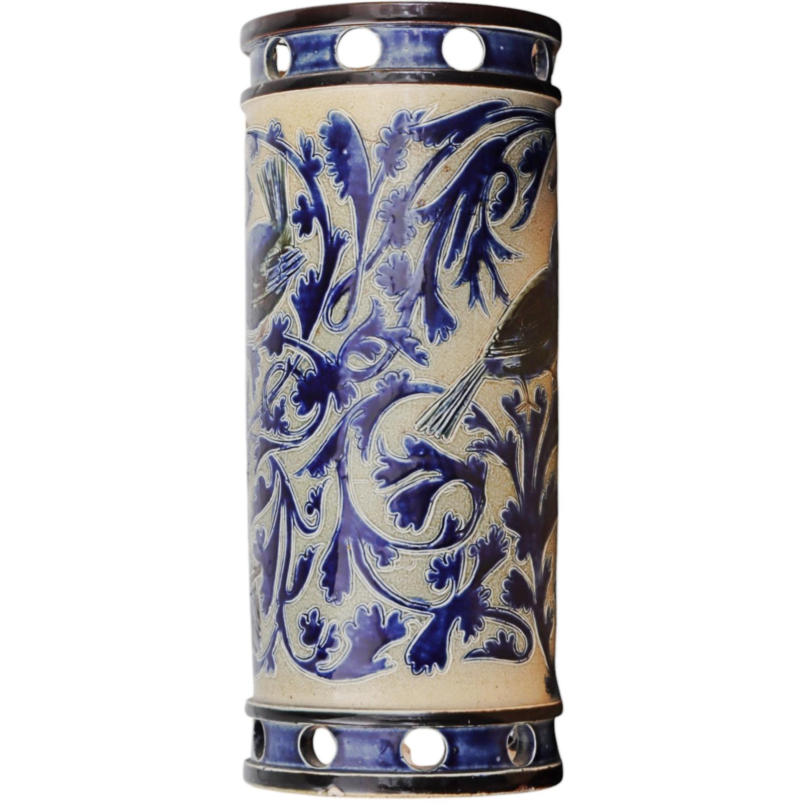 Arts & Crafts Stoneware Vase - Possible C J C Bailey of Fulham (1 of 13)