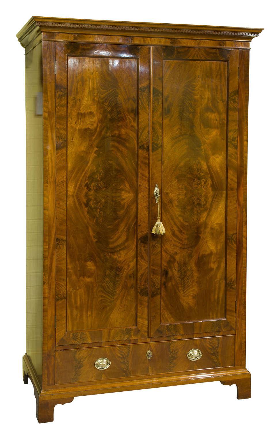 Regency Flame Mahogany Wardrobe (1 of 7) Regency Flame Mahogany Wardrobe (1 of 7)