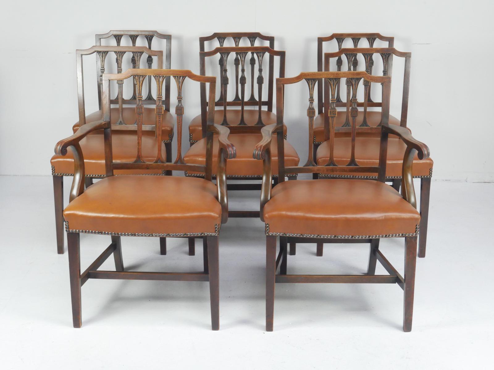 Set 8 Georgian Dining Chairs (1 of 13) Set 8 Georgian Dining Chairs (1 of 13)