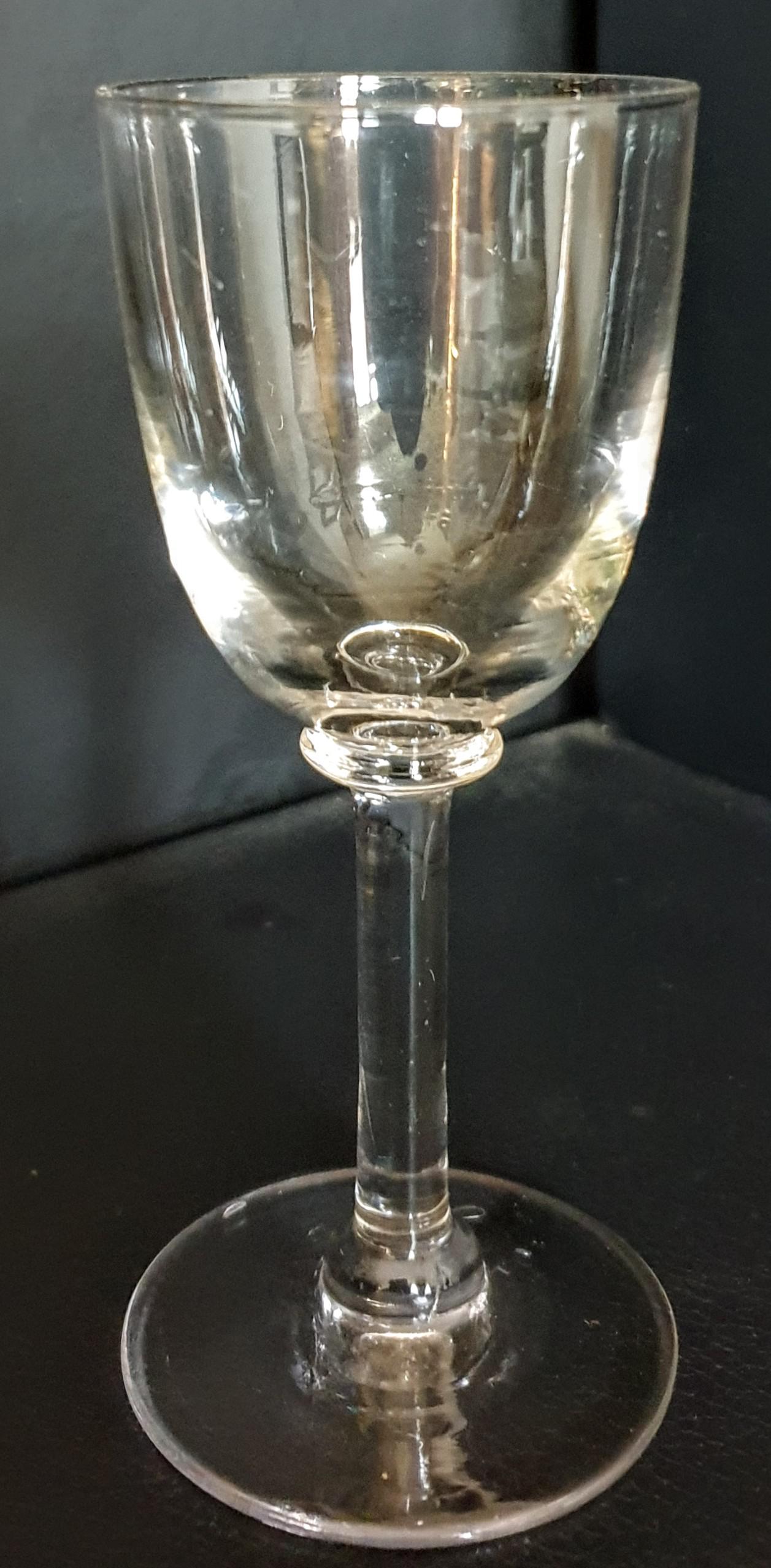 Victorian Port Glass c.1865 (1 of 4)